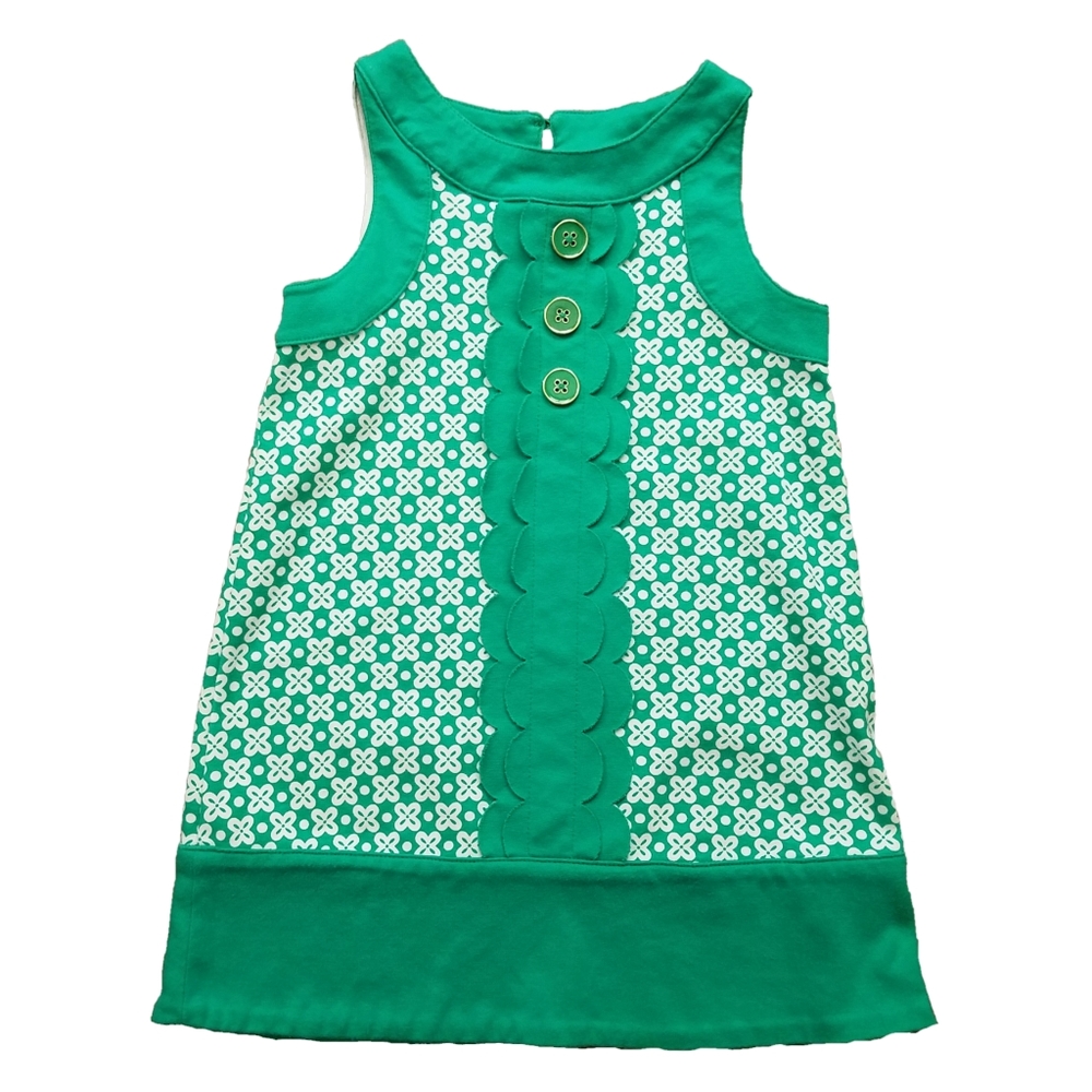 Gymboree Girl's Sleeveless Shift Dress Sz 4